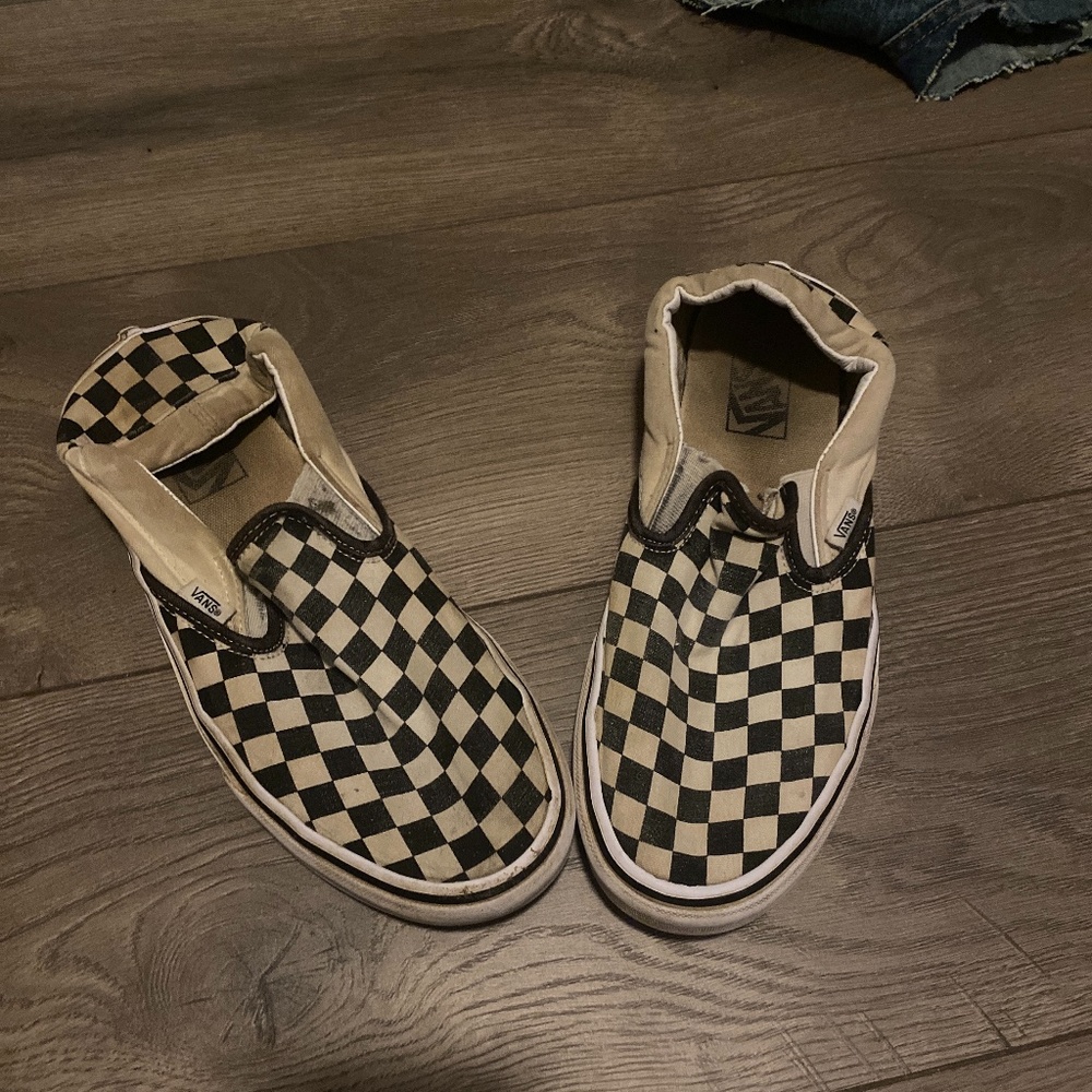 Checkered vans